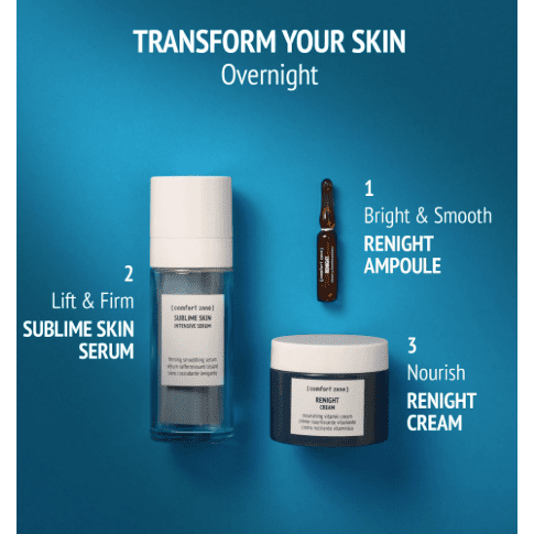 RENIGHT BRIGHT & SMOOTH AMPOULES Ampoules for Luminous Skin