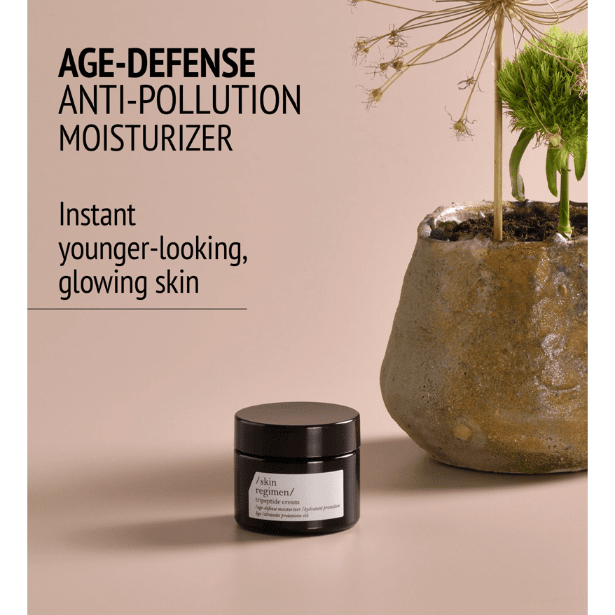 SKIN REGIMEN TRIPEPTIDE CREAM Age-defense anti-pollution moisturizer