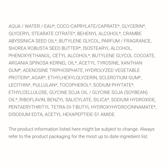 SKIN REGIMEN LIFT EYE CREAM Caffeine Eye Cream