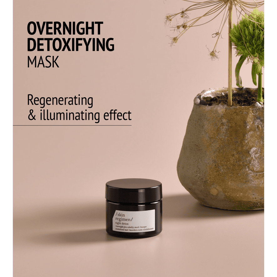 SKIN REGIMEN NIGHT DETOX Anti Aging Face Mask